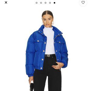 Anine Bing Electric Blue Puffer